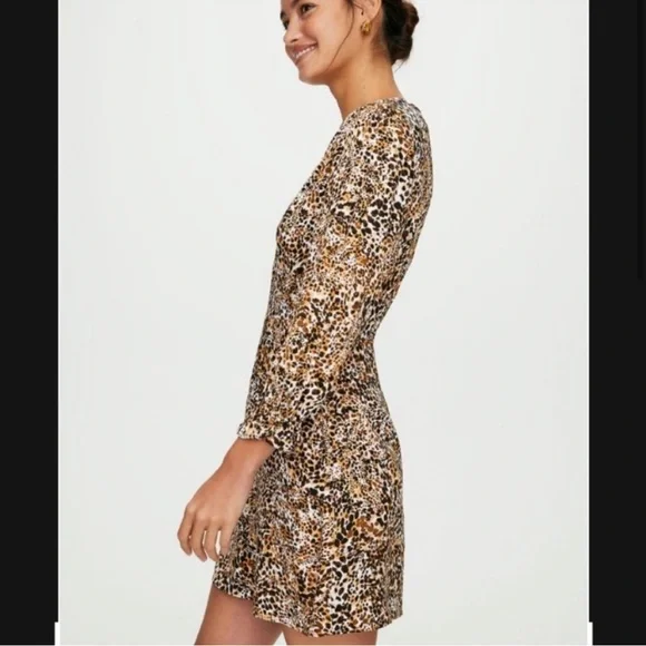 Wilfred Leopard Print Dress - Picture 2 of 4